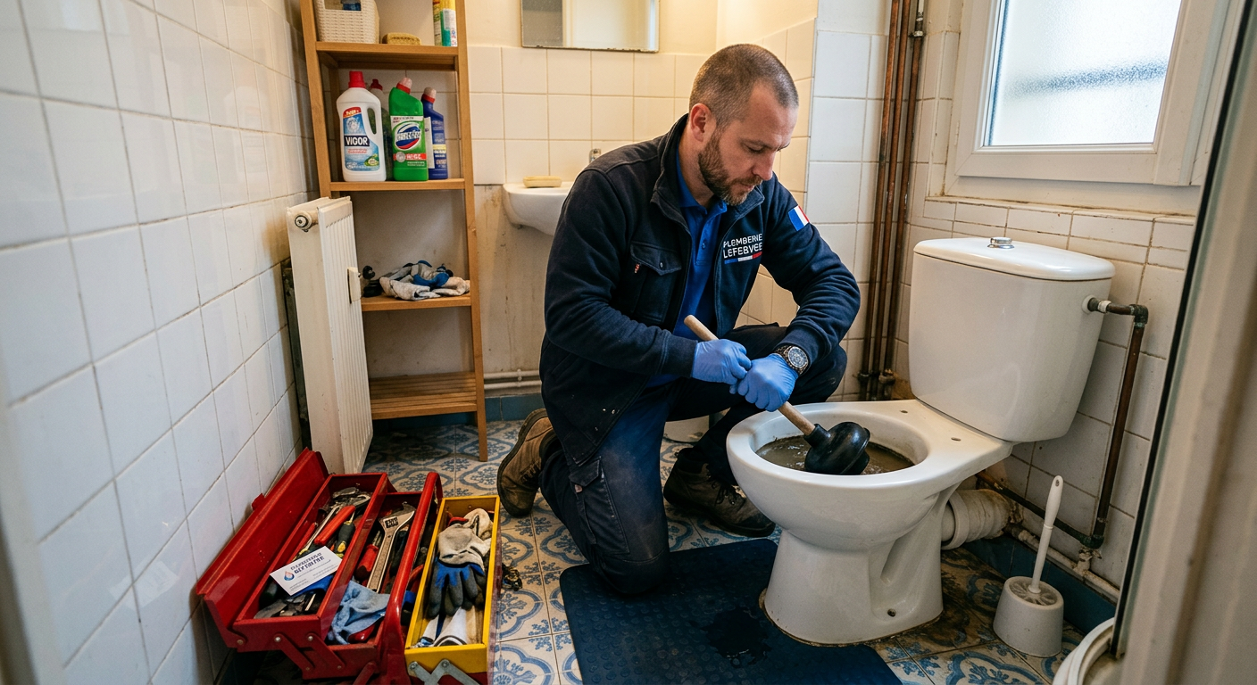 Débouchage WC en urgence par un plombier à Saint-Maur-des-Fossés